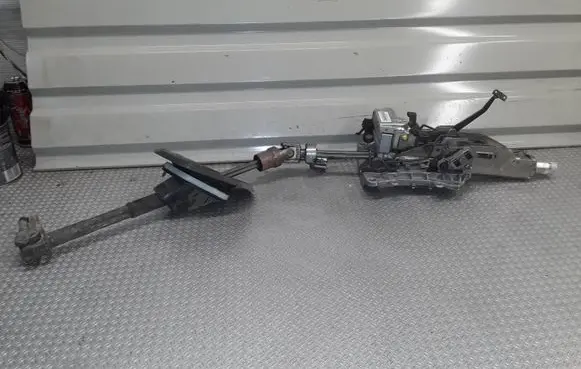 Steering wheel axle