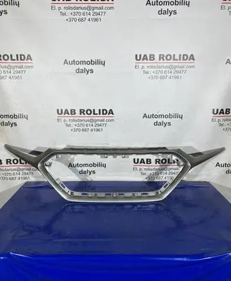 Hyundai Ioniq Front bumper upper radiator grill 86586G2500