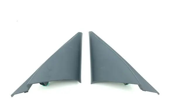 Front door glass trim molding