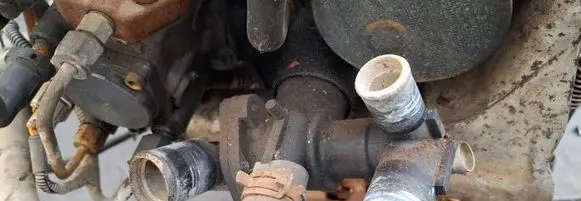 Engine coolant pipe/hose