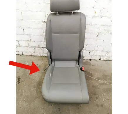 Volkswagen Caddy Rear seat 
