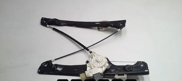 Front door window regulator with motor