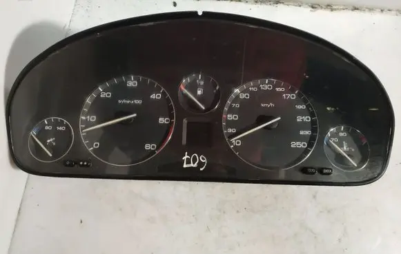 Peugeot 607 Speedometer (instrument cluster) 9629598480