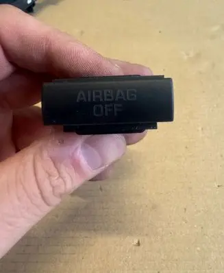 Skoda Octavia Mk2 (1Z) Passenger airbag on/off switch 1Z0919235B