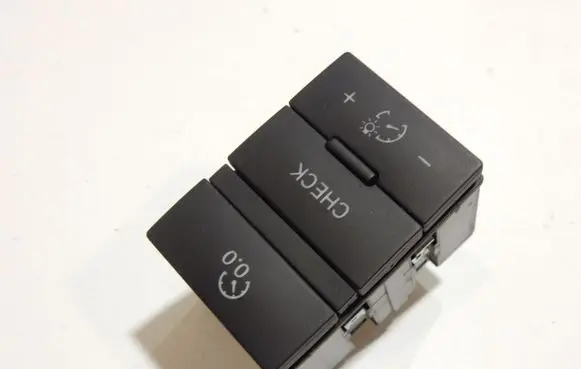 Panel lighting control switch