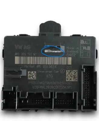 Audi A6 S6 C8 4K Door control unit/module 4M1959593K