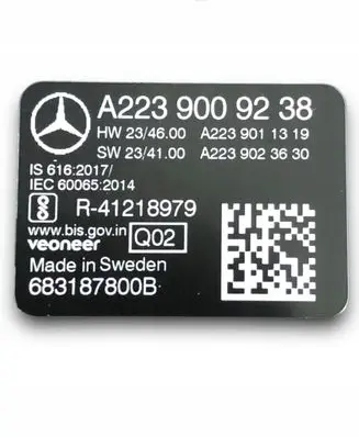 Mercedes-Benz S W223 Windshield/windscreen camera A2239009238