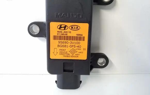 Hyundai i40 ESP acceleration yaw rate sensor 956903V100 BG6810F540