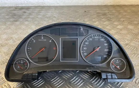Audi A4 S4 B6 8E 8H Speedometer (instrument cluster) 8E0920900K 0263626035 3144131523
