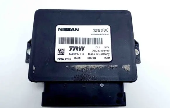Nissan Qashqai Rear brake EMF control unit/module A005V171 A2C17103100