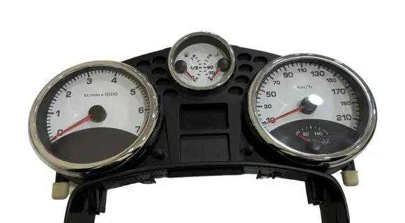 Peugeot 207 Speedometer (instrument cluster) 9662904080 00003899 A2C53190333