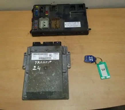 Ford Transit Engine ECU kit and lock set 6C1112A650AL 6C1T14A073CK