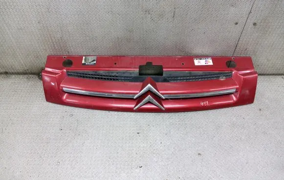 Citroen Berlingo Front bumper upper radiator grill 9644758077