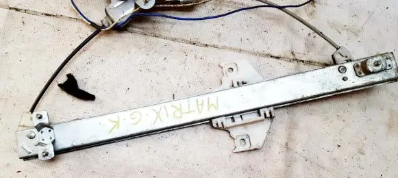 Hyundai Matrix Sliding door window regulator with motor