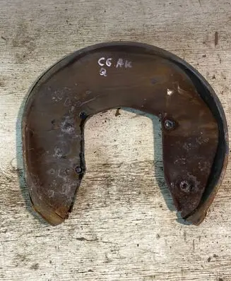 Audi A6 S6 C6 4F Rear brake disc plate dust cover 