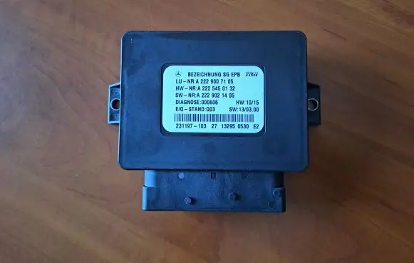 Hand brake control module