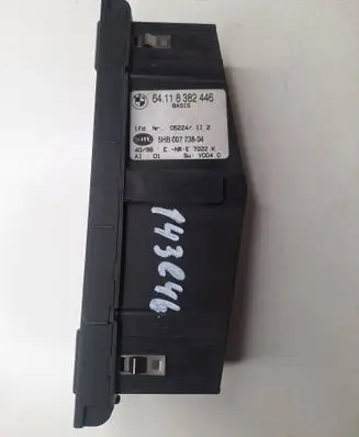 BMW 3 E46 Climate control unit 64118382446 05224 5HB00773804