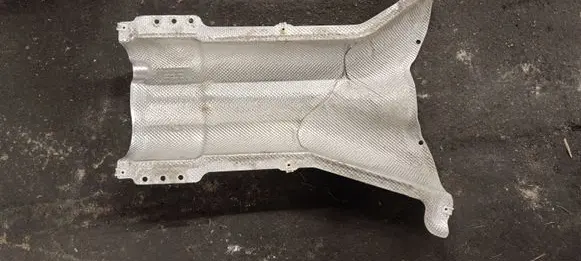 BMW X5 F15 Exhaust heat shield 7158410