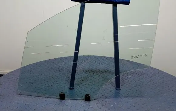 Citroen C4 Grand Picasso Front door window glass four-door