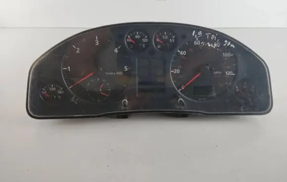 Audi A4 S4 B5 8D Speedometer (instrument cluster) 8D0919035E KL5512