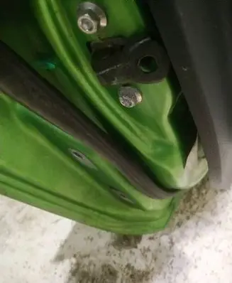 Mazda 2 Front door check strap stopper 