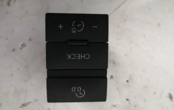 Panel lighting control switch