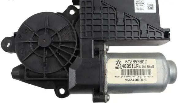 Volkswagen Polo IV 9N3 Front door window regulator motor 6Y2959802 440775FX HW002SW0320