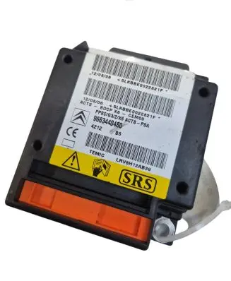 Citroen C6 Airbag control unit/module 9663440480