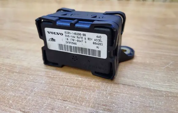 Volvo XC70 ESP acceleration yaw rate sensor 6G9N14B296BB 10170103473 CA78F25A80