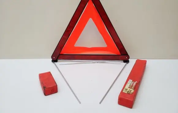 Emergency warning sign