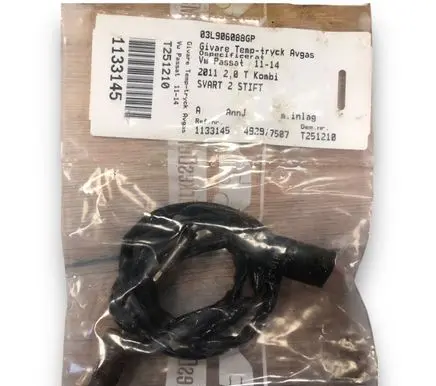 Volkswagen PASSAT B7 Exhaust gas temperature sensor 03L906088GP