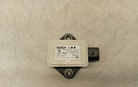 Audi A4 S4 B8 8K ESP acceleration yaw rate sensor 8K0907637C 7039835 0265005738