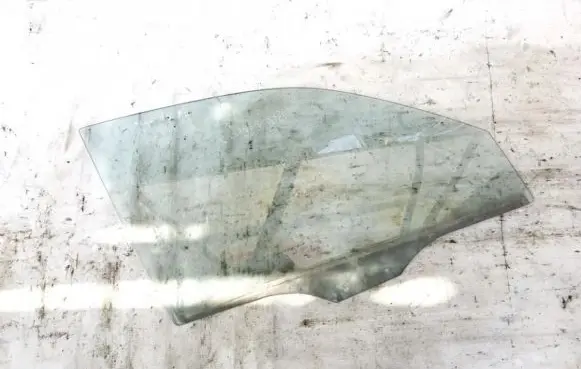 Mazda 626 Front door window glass four-door