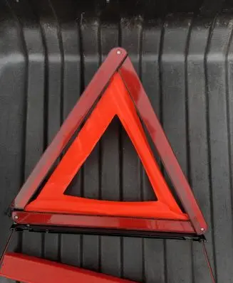 Emergency warning sign