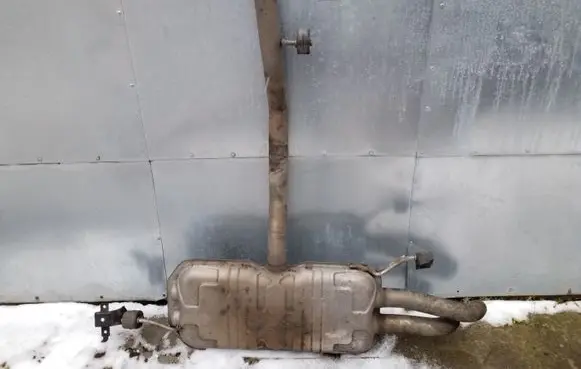 Volkswagen Sharan Muffler/silencer 7N0253611G