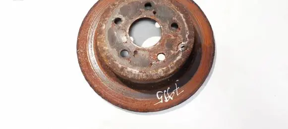 Toyota RAV 4 (XA30) Rear brake disc neventiliuojamas