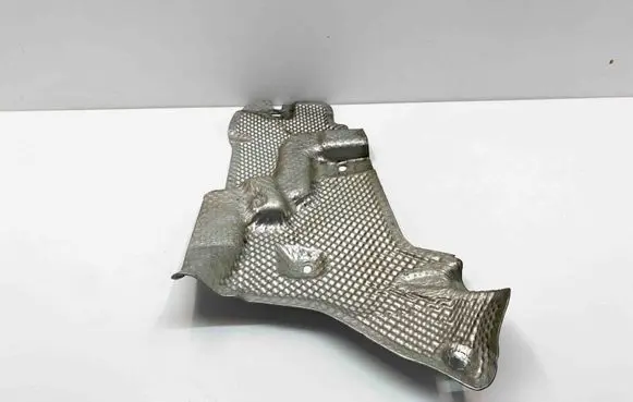 Heat shield in engine bay