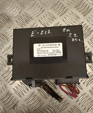 Mercedes-Benz E W212 Comfort/convenience module A2129003806 A2129011000 A2129029702