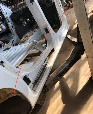 Citroen Berlingo Front sill (body part) 