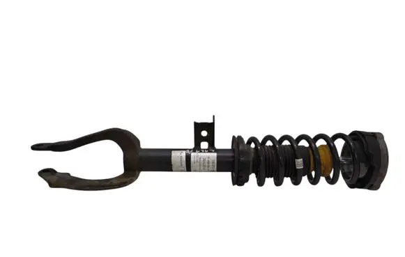 Front shock absorber with coil spring