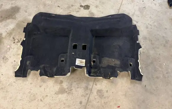 BMW X3 G01 Rear floor carpet liner 7446643