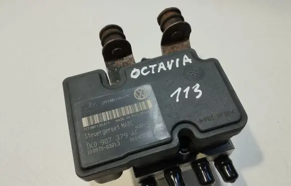 Skoda Octavia Mk2 (1Z) ABS Pump 1K0907379AF 1K0614117AC