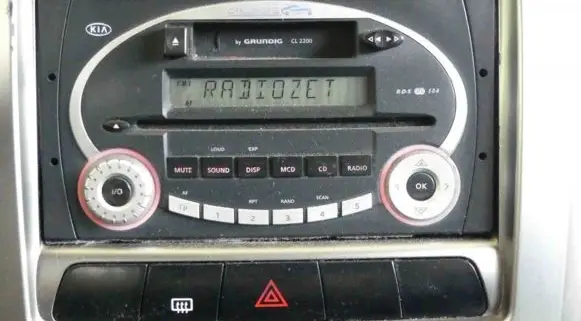 KIA Cerato Radio/CD/DVD/GPS head unit IMPRK1246596