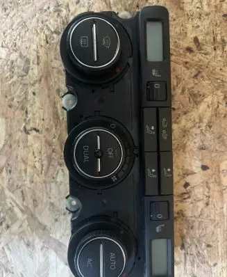 Volkswagen PASSAT B6 Climate control unit 3C0907044DK 5HB01010661 SW0909