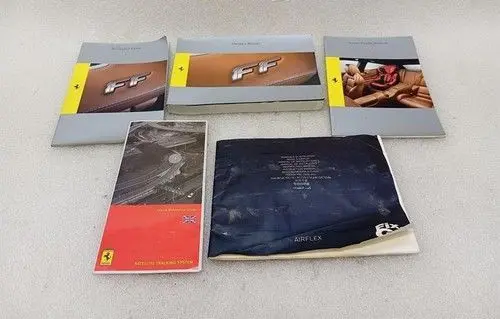 Ferrari FF Owners service history hand book