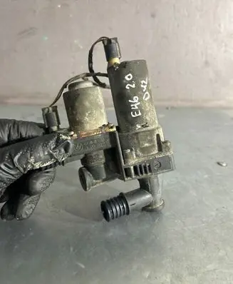 Coolant heater control valve