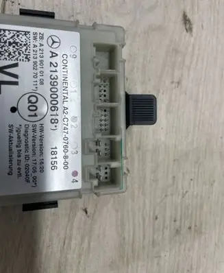 Mercedes-Benz E W213 Door control unit/module A2139000618 A2139010108 A2139027011