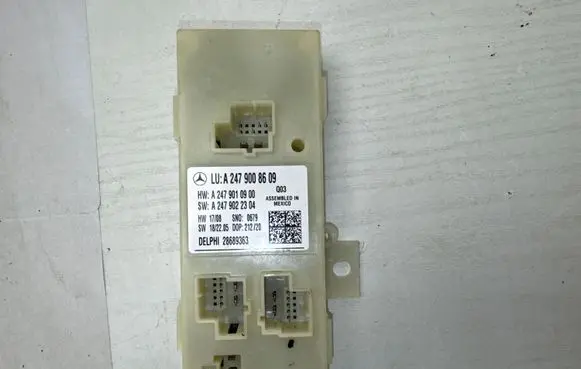 Mercedes-Benz EQA Tailgate/trunk control unit/module A2479008609 A2479010900 A2479022304