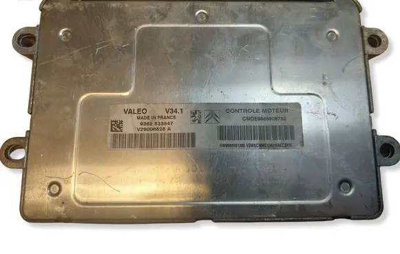 Peugeot 207 Engine control unit/module ECU 9666909780 9666591380 V29006828A
