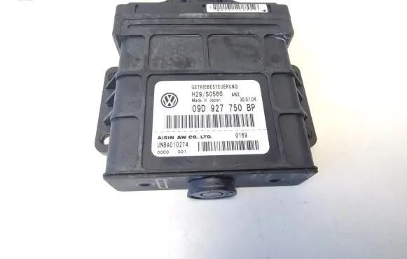 Volkswagen Touareg I Gearbox control unit/module 09D927750BP